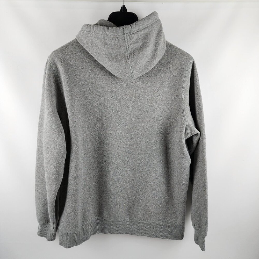 Nike Hoodie Mens XL Gray Vintage Fleece Swoosh Pullover 341572-063 - Picture 2 of 7